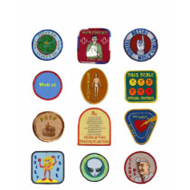 Merit Badges of Nursing -  Dark Ladies Shirt