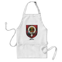 Merkle Clan Crest Badge Tartan aprons
