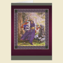 Merlin greeting card cards