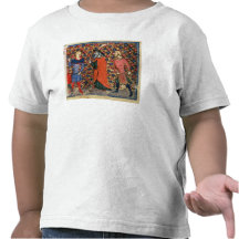 Merlin tutoring Arthur T-shirt