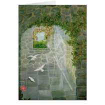 Merlin's Tower Greeting Card