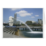 Merlion Greeting Card