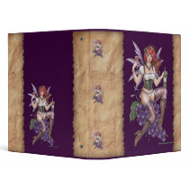 Merlot Fairy Binder by Planet_Zerick Merlot Fairy Binder