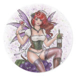 Merlot Fairy Sticker