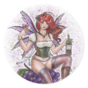 Merlot Fairy Sticker