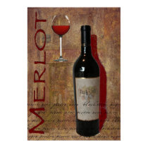 merlot wine poster posters by sclepper merlot wine poster posters