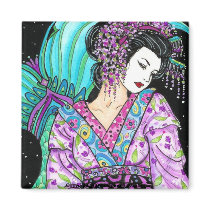 merm  NS GEISHA of the Sirens Fridge Magnets