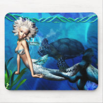 Mermaid 1 Mousepad
