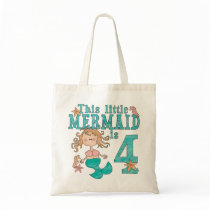 Mermaid 3rd Birthday bags by Kewlkids Mermaid 3rd Birthday bags