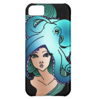 mermaid and octopus iPhone 5C covers