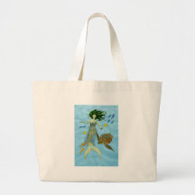 Mermaid and Sea Turtle Bags