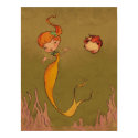 Mermaid and Seahorse posters by Strudelcookies Mermaid and Seahorse posters