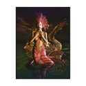 Mermaid and Water Dragon postcards by araven Mermaid and Water Dragon postcards