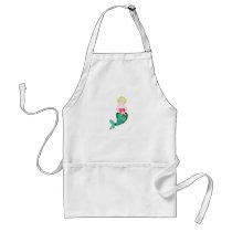 Mermaid Apron by ginyhogan Mermaid Apron