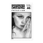 Mermaid Aquamarine Tides Postage