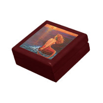 Mermaid Art Gift Box - "Watching The Sunset" gift boxes