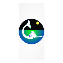 Mermaid At Night Full Color Rack Card