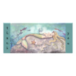 Mermaid Baby Shower Thank You Notes Personalized Announcements
