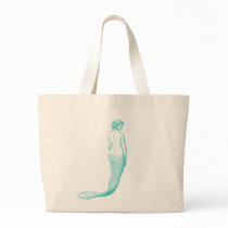 Mermaid Beach Bag by ericar70 Mermaid Beach Bag