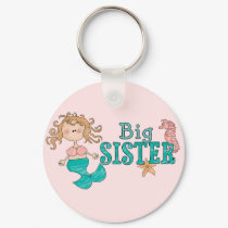 Mermaid Big Sister keychains