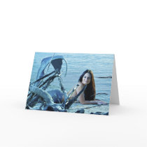 Mermaid Birthday Card