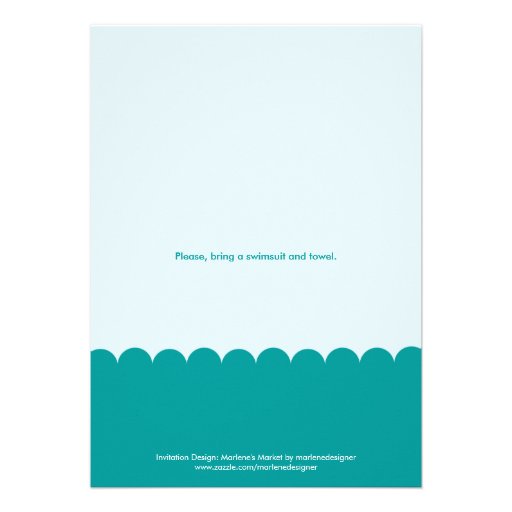Mermaid Birthday Invitation