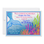 Mermaid Birthday Invitations
