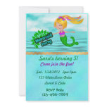 Mermaid Birthday Invite