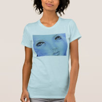 Mermaid Blue Eyes Shirt t-shirts