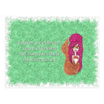 Mermaid Bubbles Post Cards