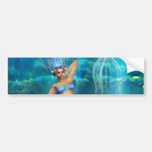 Mermaid Bumper Sticker