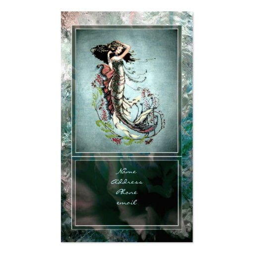 Mermaid Business Card (front side)