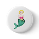Mermaid Button