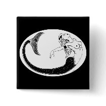 Mermaid buttons by AtlasShrugging Mermaid buttons