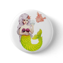 Mermaid buttons by Jack_of_Arts Mermaid buttons