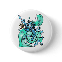 mermaid buttons by Chocolate_honeybee mermaid buttons