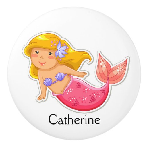 Mermaid Cabinet / Drawer Knobs - SRF Ceramic Knob | Zazzle Mermaid Cabinet / Drawer Knobs - SRF Ceramic Knob | Zazzle