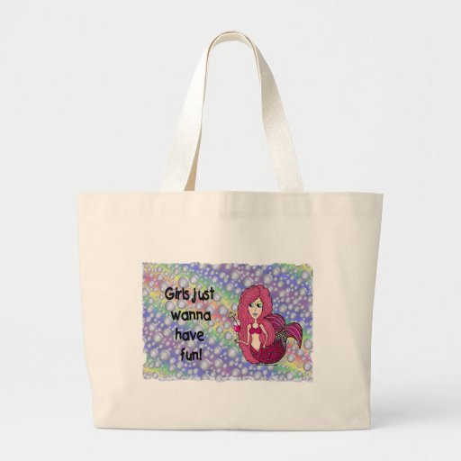 Mermaid Canvas Bags
