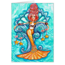 Mermaid-Card/Blank