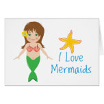 Mermaid Card/Invitation Template