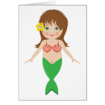 Mermaid Card/Invitation Template