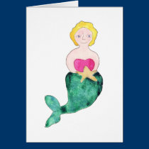 Mermaid Cards cards