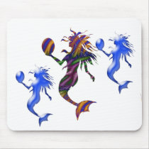 Mermaid Dance mousepads