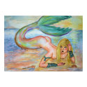 Mermaid -Deep Thoughts- brighter posters by BytheBayou Mermaid -Deep Thoughts- brighter posters