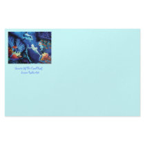 Mermaid & Dolphin Stationery stationery