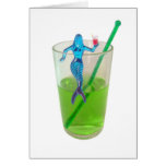 Mermaid Drink Card cards