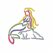 Mermaid embroidered shirts by ZazzleEmbroidery Mermaid embroidered shirts
