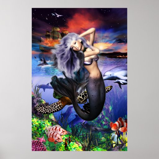 Mermaid Fantasea Poster