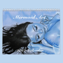 Mermaid Fantasy Art  2012 Calendar calendars