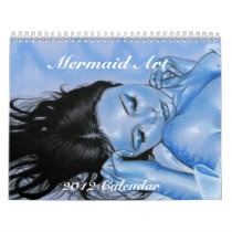Mermaid Fantasy Art  2012 Calendar